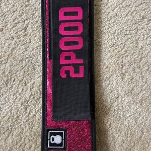 2POOD straight belt weightlifting belt